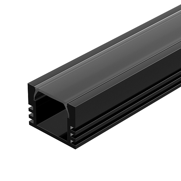 Профиль PDS-S-2000 ANOD Black RAL9005 (Arlight, Алюминий) Lednikoff