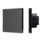 INTELLIGENT ARLIGHT Кнопочная панель SMART DALI-301-22-8K-D2-IN Black (BUS, Frameless) (IARL, IP20 Пластик, 5 лет) Lednikoff