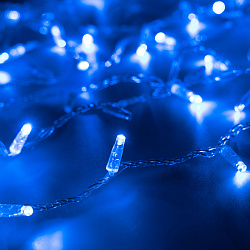 Светодиодная гирлянда ARD-STRING-CLASSIC-1000-CLEAR-100LED-PULSE Blue (230V, 7W) (Ardecoled, IP65, 1 год)