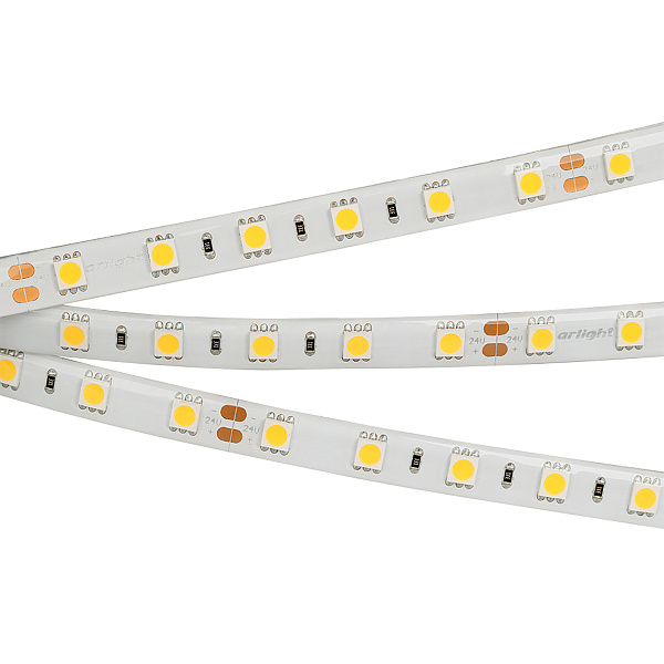 Светодиодная лента герметичная RTW-SE-B60-10mm 24V Warm3000 (14.4 W/m, IP65, 5060, 5m) (Arlight, -) Lednikoff