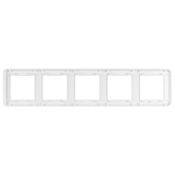Рамка пластиковая FRM-VERSA-PL-5-WH (Arlight, -) Lednikoff