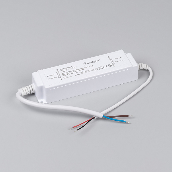 Блок питания ARPJ-SP-114350-PFC (40W, 57-114V, 0.35A) (Arlight, IP67 Пластик, 5 лет) Lednikoff