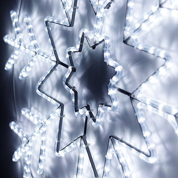 Фигура светодиодная ARD-SNOWFLAKE-M8-950x950-540LED White (230V, 33W) (Ardecoled, IP65) Lednikoff