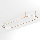 Основание ART-APRIORI-OVAL-ROD-400-4000x1000 (GD) (Arlight, IP20 Металл, 3 года)