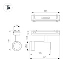 Светильник MAG-VIBE-SPOT-ZOOM-R47-10W Warm3000 (BK, 20-55 deg, 48V) (Arlight, IP20 Металл, 5 лет)