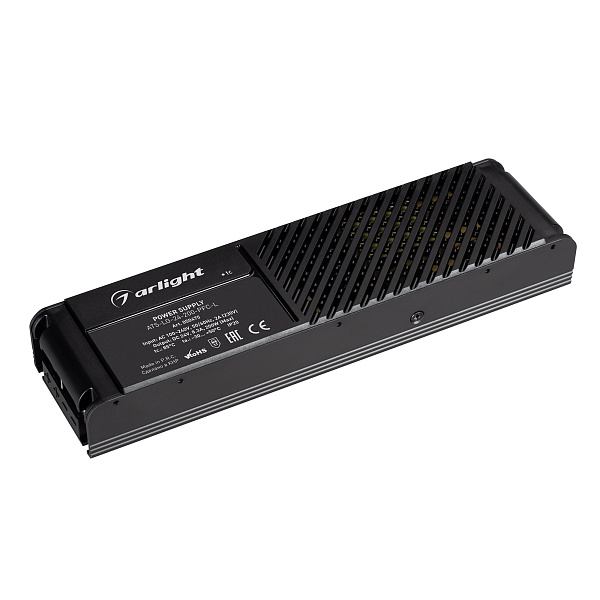 Блок питания ATS-LG-24-200-PFC-L (24V, 8.3A, 200W) (Arlight, IP20 Сетка, 5 лет) Lednikoff