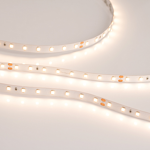 Светодиодная лента RT 2-5000-50m 24V Warm2700 (2835, 80 LED/m, LUX) (Arlight, 6 Вт/м, IP20) Lednikoff