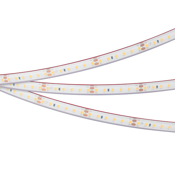 Светодиодная лента герметичная RTW-PFS-A120-11mm 24V Warm3000 (9.6 W/m, IP68, 2835, 5m) (Arlight, -) Lednikoff