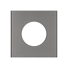 Рамка стеклянная FRM-GLARE-GC-1-GR (Arlight, -) Lednikoff