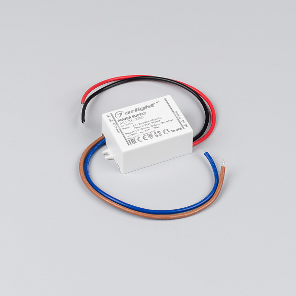 Блок питания ARJ-KE42300 (13W, 300mA, PFC) (Arlight, IP44 Пластик, 5 лет) Lednikoff