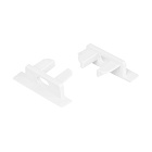 Заглушка для MIC-FS-S белая с отверстием (Arlight, Пластик) Lednikoff