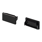 Заглушка PLS-LOCK-H16-SMT черная глухая (Arlight, Пластик) Lednikoff