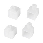 Заглушка WPH-FLEX-1616-90 WHITE с отверстием  (Arlight, Пластик) Lednikoff