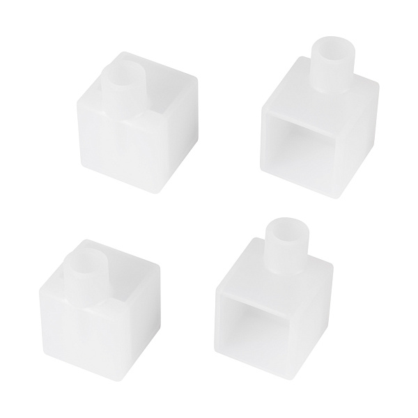 Заглушка WPH-FLEX-1616-90 WHITE с отверстием  (Arlight, Пластик) Lednikoff
