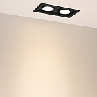Светильник MS-VORTEX-BUILT-S210x117-2x20W Warm3000 (BK-BK, 20 deg, 230V) (Arlight, IP20 Металл, 5 лет) Lednikoff