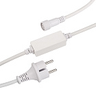 Шнур питания ARD-PRO-FLASH-1.5M White (230V, 1.6A) (Ardecoled, Закрытый) Lednikoff
