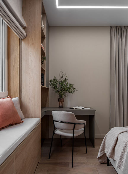 Частный интерьер квартиры ЖК "Западный порт", г. Москва 