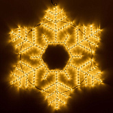 Фигура светодиодная ARD-SNOWFLAKE-M10-1000x900-504LED Warm (230V, 31W) (Ardecoled, IP65, 1 год)