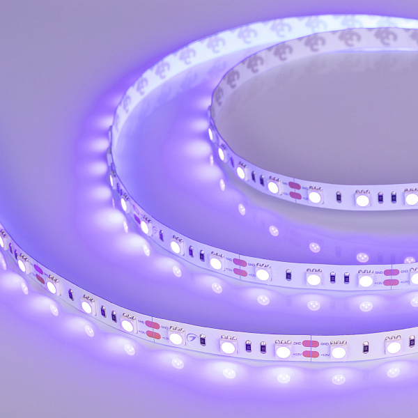 Светодиодная лента RT-B60-10mm 12V UV400 (14.4 W/m, IP20, 5060, 5m) (Arlight, Открытый) Lednikoff