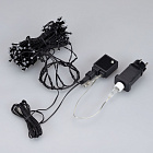 Светодиодная гирлянда Лучи Смарт ARD-GALA-CLASSIC-1800-BLACK-180LED RGB (230V, 3.6W, Tuya Wi-Fi) (Ardecoled, IP65) Lednikoff