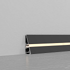Профиль PLINTUS-H40-2000 BLACK (Arlight, Алюминий) Lednikoff
