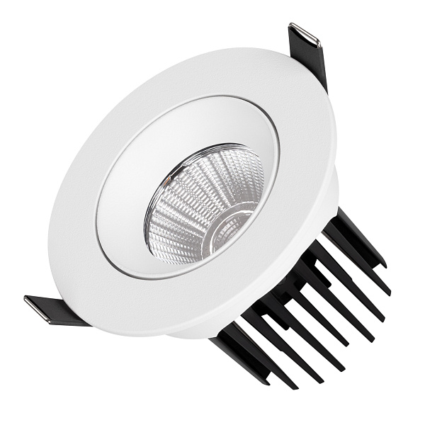 Светильник MS-ATOLL-BUILT-TURN-R94-10W Warm3000 (WH, 36 deg, 230V) (Arlight, IP54 Металл, 5 лет) Lednikoff