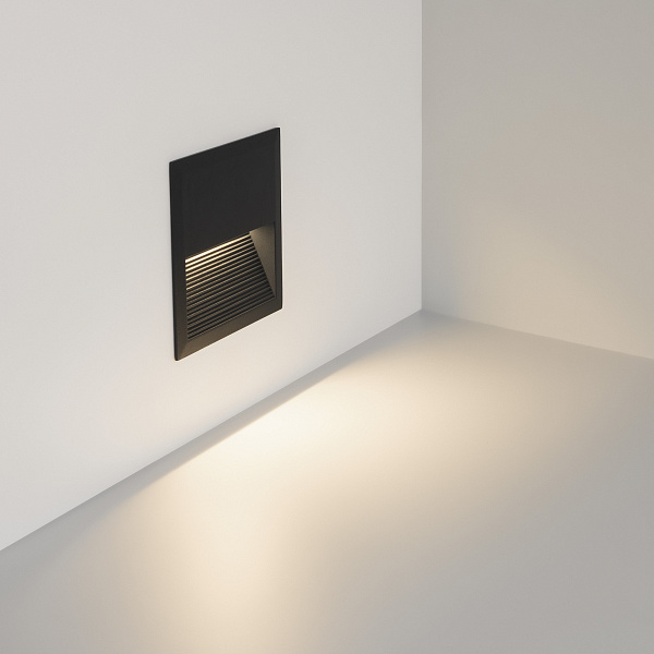 Светильник встраиваемый LTD-RIBONIK-S135x135-5W Day4000 (Черный, 50 deg, 230V) (Arlight, IP65 Металл, 5 лет) Lednikoff
