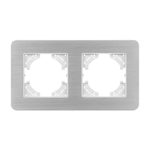 Рамка алюминиевая FRM-AKIRY-AL-2-SR (Arlight, -) Lednikoff