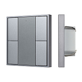 INTELLIGENT ARLIGHT Кнопочная панель DALI-201-23-4K-D2-IN Silver (BUS, Frame) (IARL, IP20 Металл, 3 года)