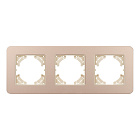 Рамка алюминиевая FRM-AKIRY-SFAL-3-GD (Arlight, -) Lednikoff