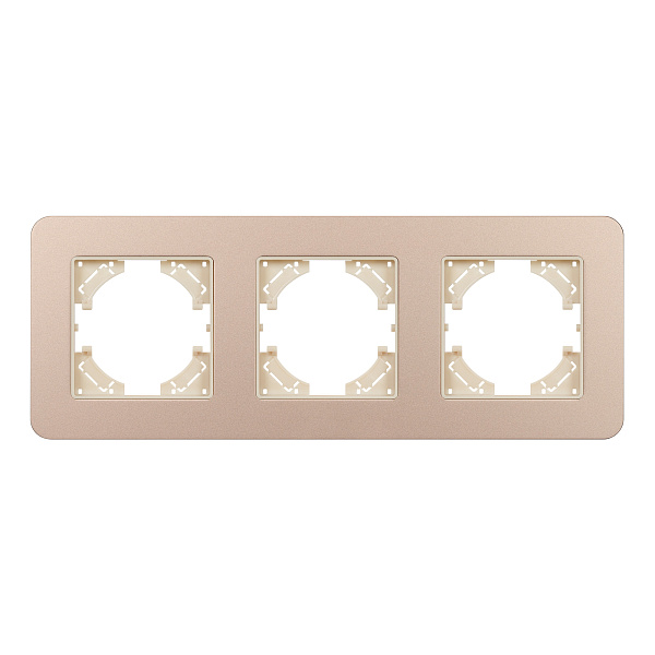 Рамка алюминиевая FRM-AKIRY-SFAL-3-GD (Arlight, -) Lednikoff