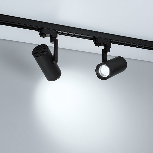 Светильник LGD-URANUS-4TR-R75-18W/25W Warm3500-MIX (BK, 20-50 deg, side holder, 230V) (Arlight, IP20 Металл, 5 лет)