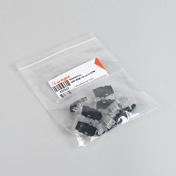 Коннектор HIP-RGB-10-4pin-STW (Arlight, -) Lednikoff