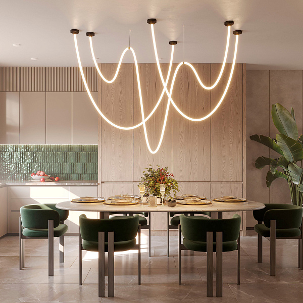 Светильник SP-TROPIC-BUILT-TRIMLESS-R18-L1200-18W Warm3000 (BK, 360 deg, 230V) (Arlight, IP20 Пластик, 3 года) Lednikoff