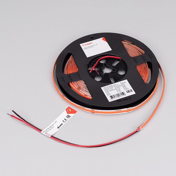 Светодиодная лента COB-X480-8mm 24V Red (8 W/m, IP20, 5m) (Arlight, -) Lednikoff
