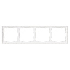 Рамка пластиковая FRM-NOBE-SFPL-4-GD (Arlight, Золотой песок) Lednikoff