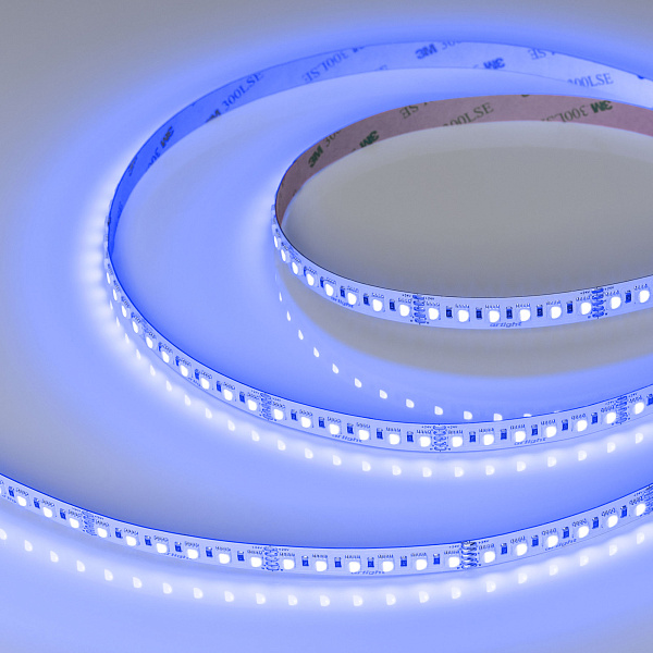 Светодиодная лента RT-H120-10mm 24V RGBW-Warm-4-in-1 (25 W/m, IP20, 4040, 5m) (Arlight, Открытый) Lednikoff