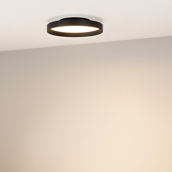 Светильник SP-ESTELY-R350-30W Warm3300-MIX (BK, 80 deg, 230V, TRIAC) (Arlight, IP20 Металл, 5 лет) Lednikoff