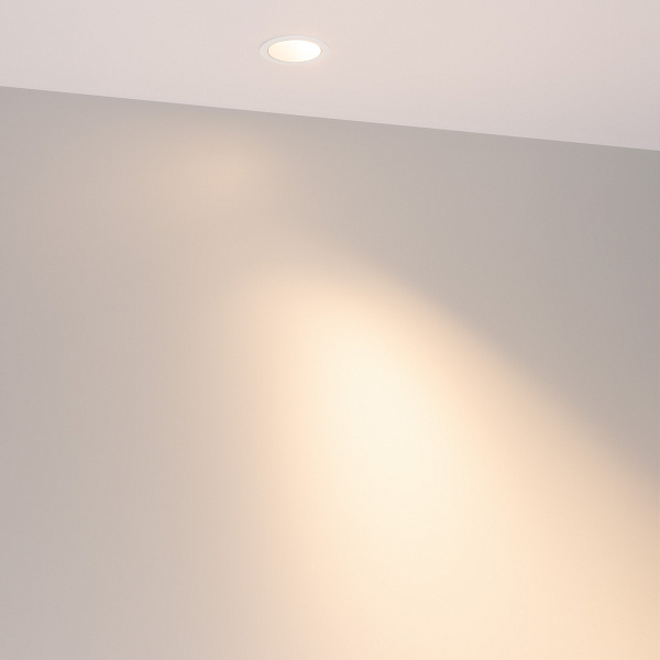 Светильник MS-ARADO-BUILT-R45-5W Warm3000 (WH-WH, 36 deg, 230V) (Arlight, IP20 Металл, 5 лет) Lednikoff