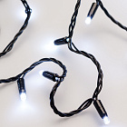 Светодиодная гирлянда ARD-STRING-PRO-10000-BLACK-100LED-STD WHITE (230V, 7W) (Ardecoled, IP65) Lednikoff