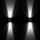 Светильник LGD-WALL-VARIO-S104x129-2x6W Day4000 (BK, 1-80 deg) (Arlight, IP54 Металл, 3 года) Lednikoff
