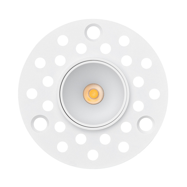 Светильник MS-INVISIO-TRIMLESS-R35-5W Warm2700 (WH-WH, 36 deg, 230V) (Arlight, IP54 Металл, 5 лет) Lednikoff