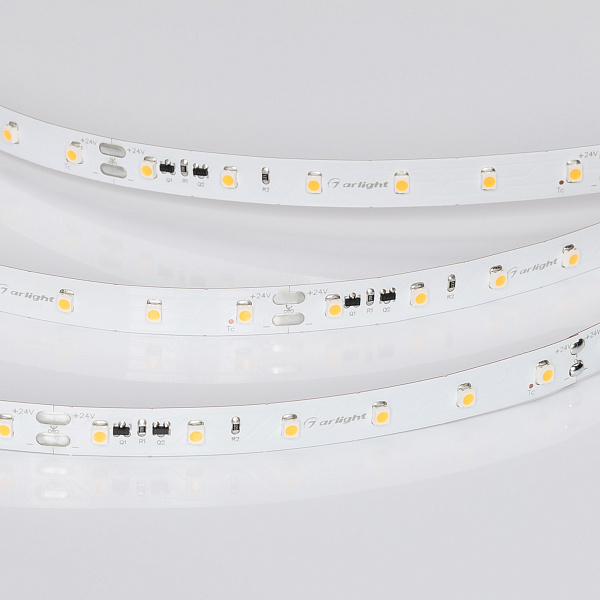 Светодиодная лента IC-A60-10mm 24V Warm2700 (4.8 W/m, IP20, 3528, 20m) (Arlight, 4.8 Вт/м, IP20) Lednikoff