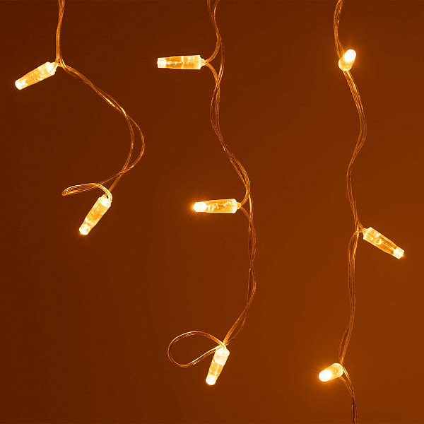 Светодиодная гирлянда ARD-EDGE-CLASSIC-2400x600-CLEAR-88LED-STD Yellow (230V, 6W) (Ardecoled, IP65) Lednikoff