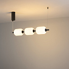 Светильник SP-CARAMELA-HANG-L720-12W Warm2700 (BK, 360 deg, 230V) (Arlight, IP20 Натуральный шелк, 3 года)