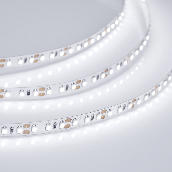 Светодиодная лента RT 2-5000 12V White6000 2x (3528, 600 LED, LUX) (Arlight, 9.6 Вт/м, IP20) Lednikoff