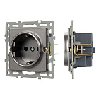 Механизм электрической розетки SCT-GP-MEU-PL-GR (250V, 16A) (Arlight, -) Lednikoff