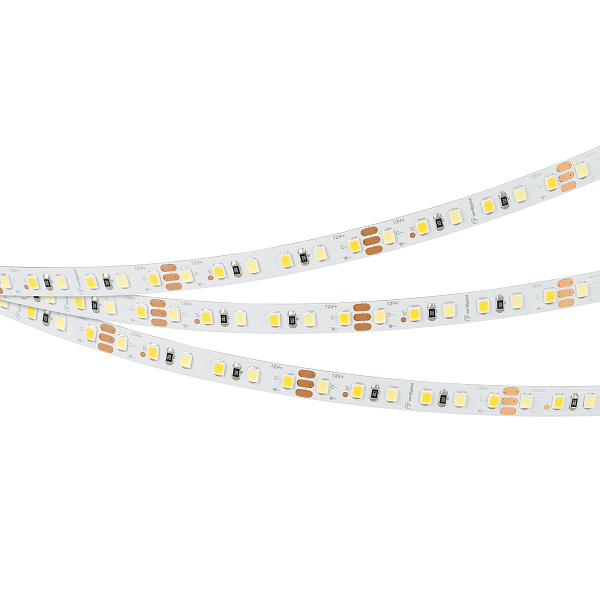 Светодиодная лента RT-A120-8mm 12V White-MIX (9.6 W/m, IP20, 2835, 5m) (Arlight, Изменяемая ЦТ) Lednikoff