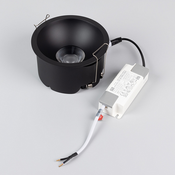 Светильник MS-HARBOR-R123-20W Warm3000 (BK, 24 deg, 230V) (Arlight, IP20 Металл, 5 лет) Lednikoff