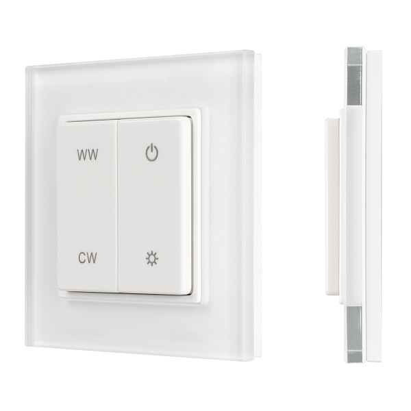 Панель SMART-P49-MIX-G-SUF (3V, 1 зона, Knob, 2.4G) (Arlight, Пластик) Lednikoff